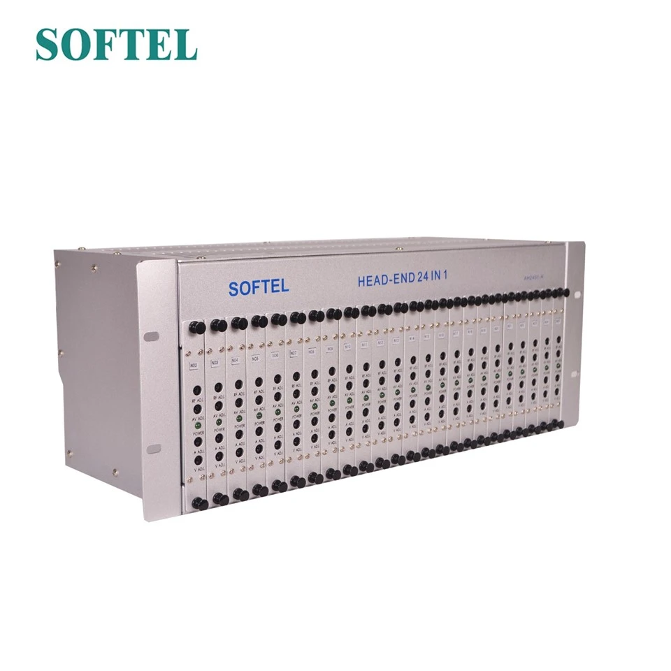 24 Channels HDMI Fixed Frequency CATV Modulator Ah2401h factory